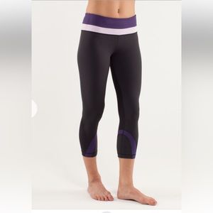Lululemon Run Inspire Crop II in size 6